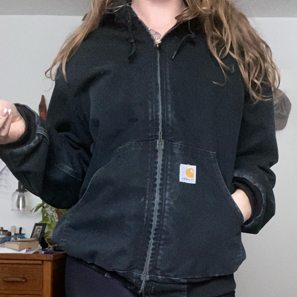 COPY - Carhartt Women’s Black Canvas Hoodie Medium/Large